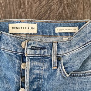 The Yoko High Rise Slim - the denim forum, Aritzia